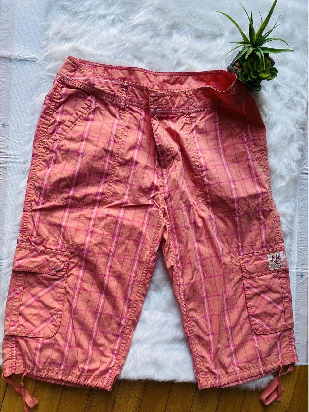 Life is Good Women's Capri Cargo Pants Size 12